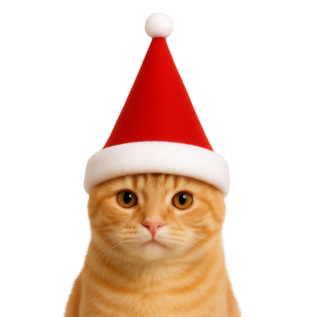 Weihnachtsmannmütze für Hunde und Katzen Weihnachtsmannmütze für Hunde und Katzen